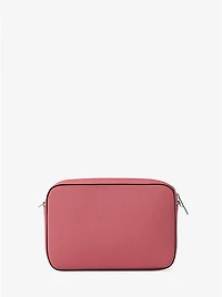 Jet Set Large Saffiano Leather Crossbody Bag