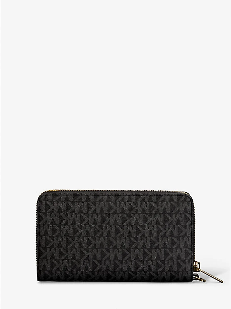 Jet Set Large Signature Logo Smartphone Wallet