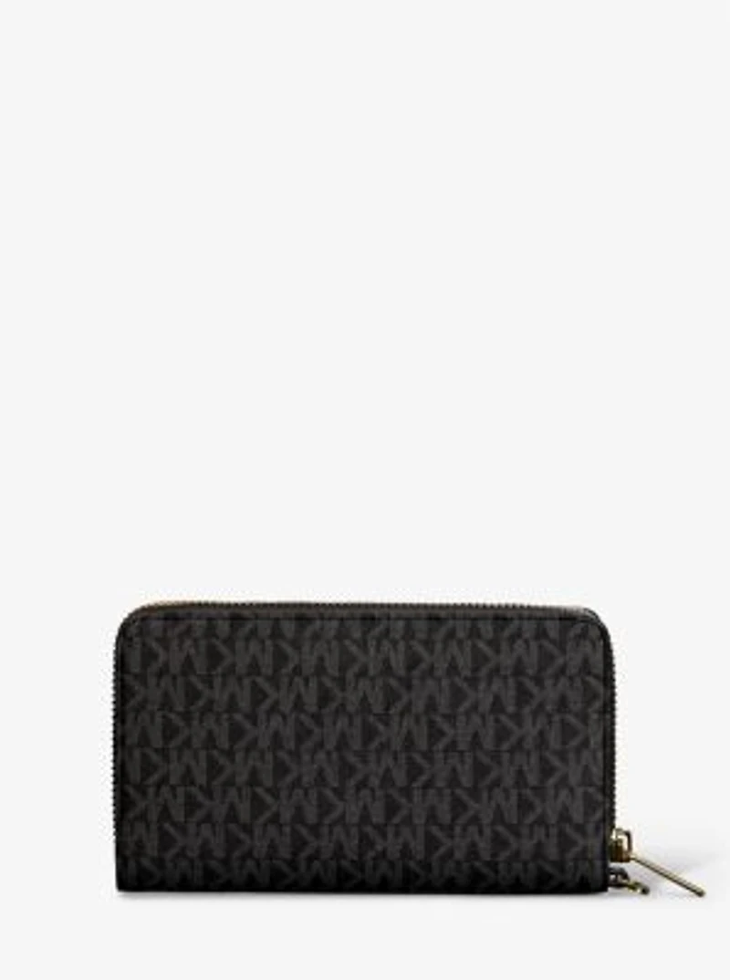 Jet Set Large Signature Logo Smartphone Wallet