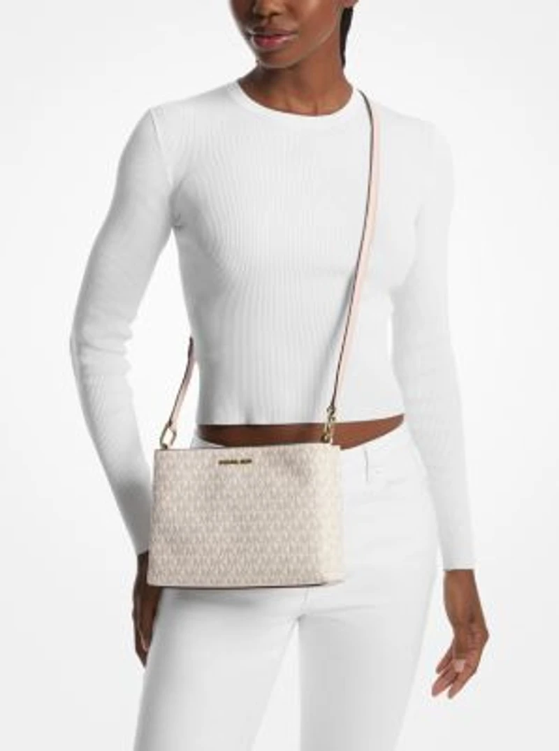 Trisha Medium Logo Crossbody Bag