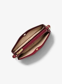 Trisha Medium Pebbled Leather Crossbody Bag