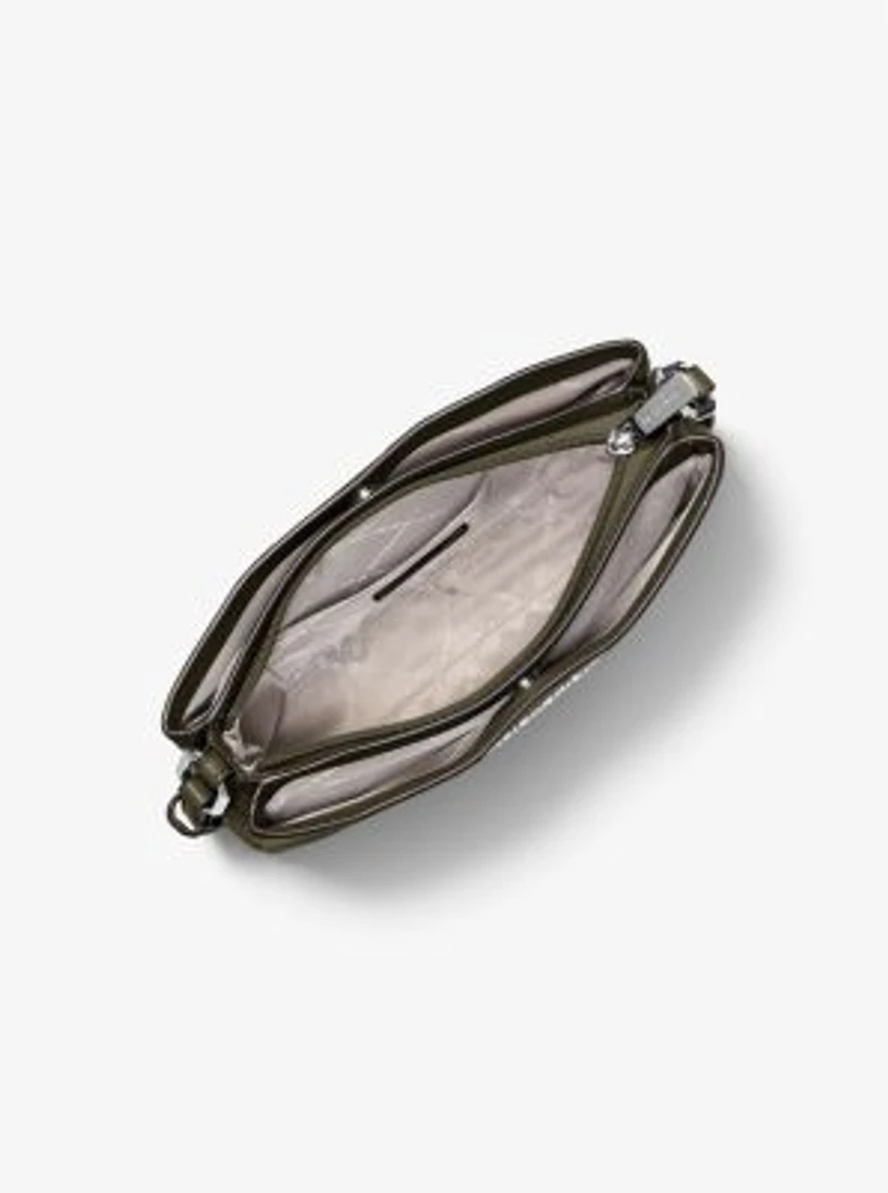 Trisha Medium Pebbled Leather Crossbody Bag