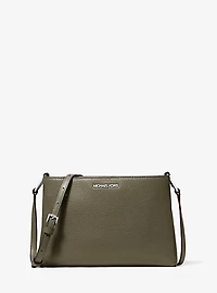 Trisha Medium Pebbled Leather Crossbody Bag