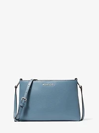 Trisha Medium Pebbled Leather Crossbody Bag