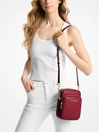 Jet Set Travel Medium Pebbled Leather Crossbody Bag
