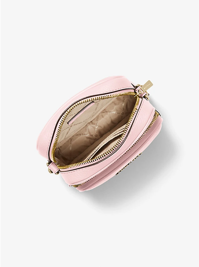 Jet Set Travel Medium Pebbled Leather Crossbody Bag