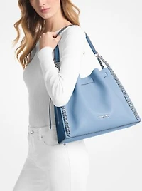 Mina Large Chain Shoulder Bag