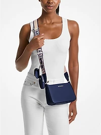 Jet Set Small Saffiano Leather Crossbody Bag with Case for Apple Airpods Pro®