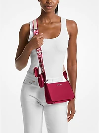 Jet Set Small Saffiano Leather Crossbody Bag with Case for Apple Airpods Pro®