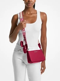 Jet Set Small Saffiano Leather Crossbody Bag with Case for Apple Airpods Pro®