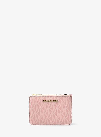 Jet Set Travel Small Signature Logo Coin Purse