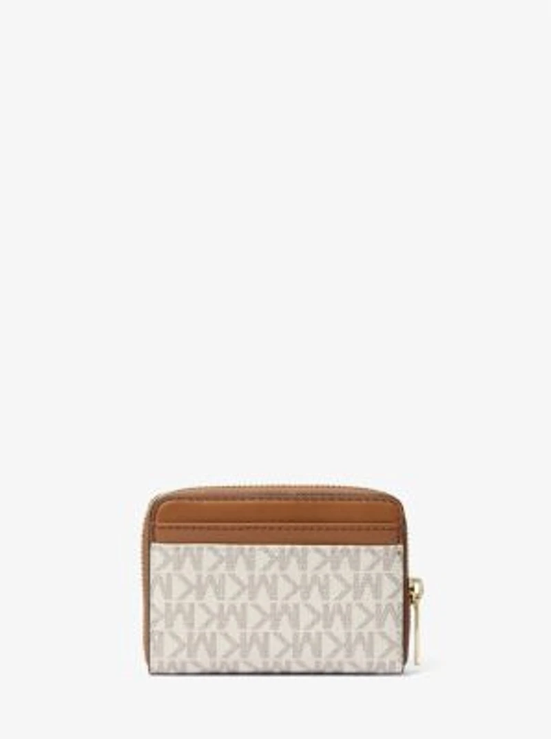 Jet Set Travel Medium Logo Zip-Around Card Case