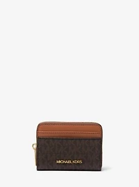 Jet Set Travel Medium Logo Zip-Around Card Case
