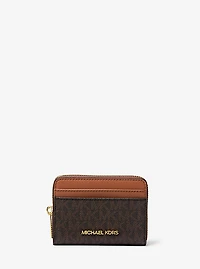 Jet Set Travel Medium Logo Zip-Around Card Case