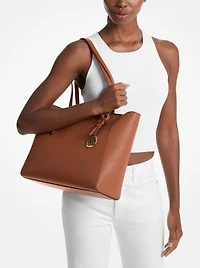 Charlotte Large Saffiano Leather 3-in-1 Tote Bag