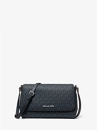 Medium Signature Logo Convertible Crossbody Bag