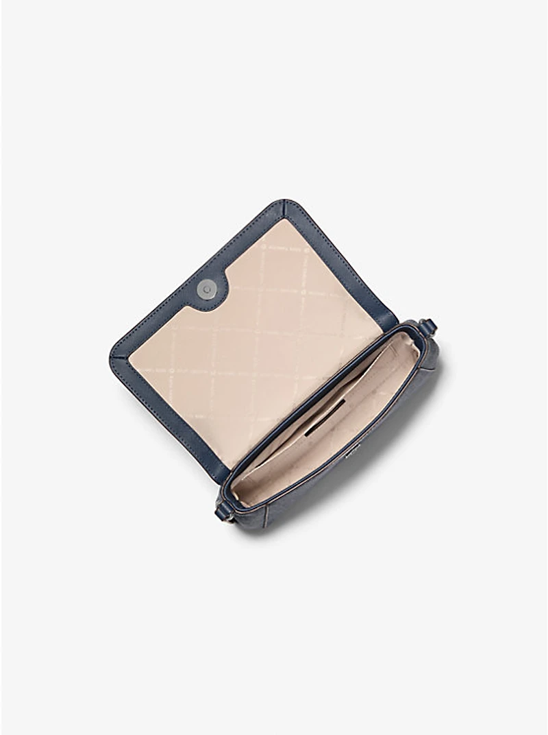 Medium Signature Logo Convertible Crossbody Bag