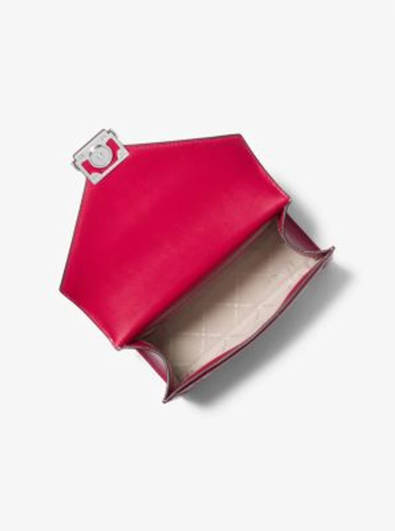 Whitney Medium Color-Block and Signature Logo Shoulder Bag