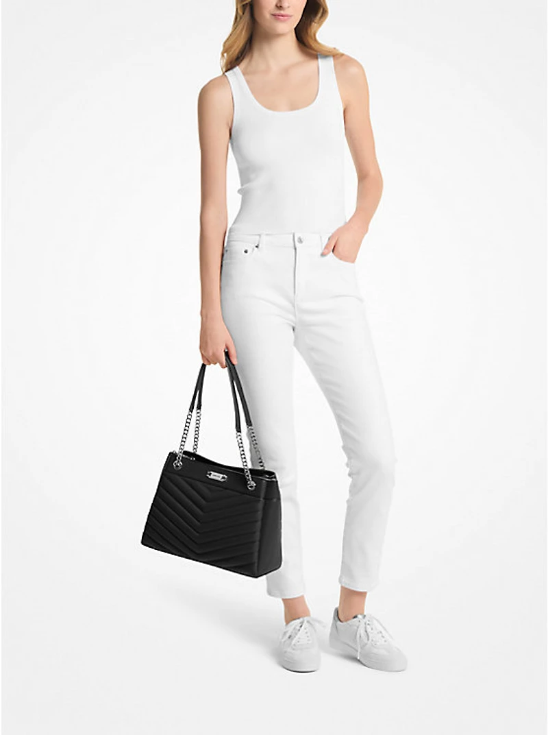Whitney Medium Quilted Tote Bag