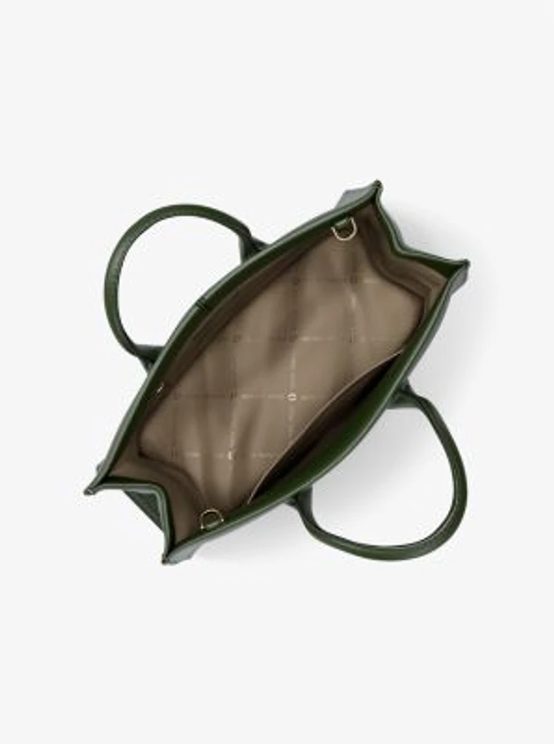 Mirella Medium Pebbled Leather Tote Bag