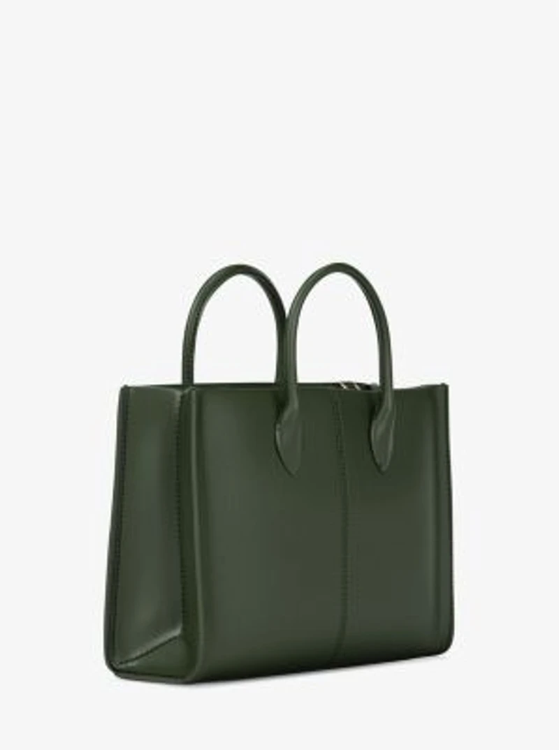Mirella Medium Pebbled Leather Tote Bag