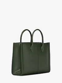Mirella Medium Pebbled Leather Tote Bag