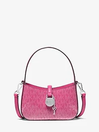 Lyra Extra-Small Signature Logo Crossbody Bag