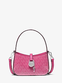 Lyra Extra-Small Signature Logo Crossbody Bag