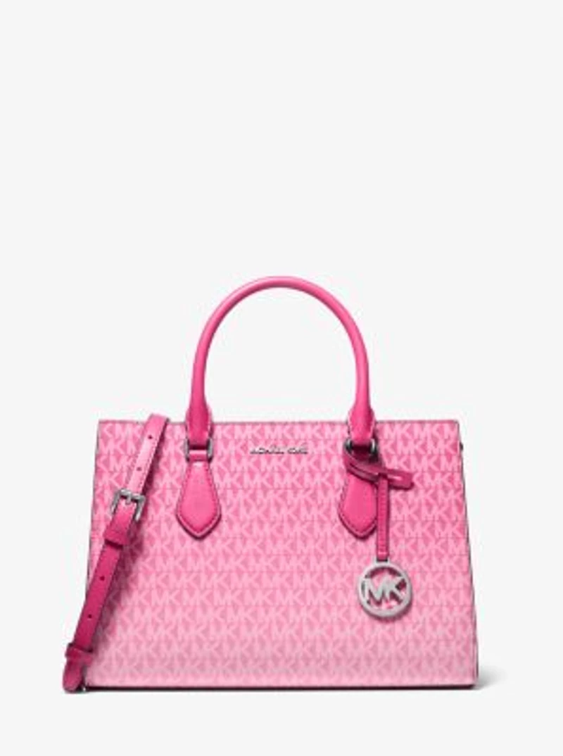 Sheila Medium OmbrÃ© Signature Logo Satchel