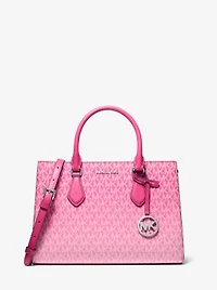Sheila Medium OmbrÃ© Signature Logo Satchel