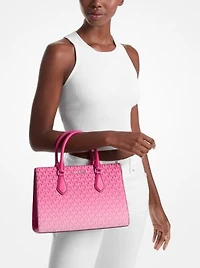Sheila Medium OmbrÃ© Signature Logo Satchel