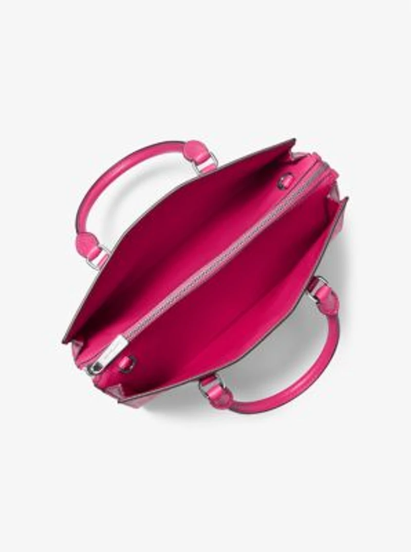 Sheila Medium OmbrÃ© Signature Logo Satchel