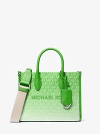 Mirella Small OmbrÃ© Signature Logo Crossbody Bag