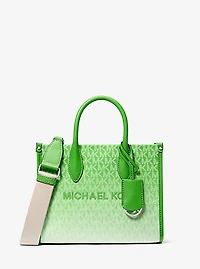 Mirella Small OmbrÃ© Signature Logo Crossbody Bag