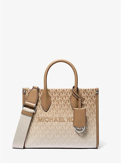 Mirella Small Ombré Signature Logo Crossbody Bag