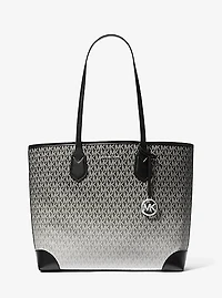 Eva Large OmbrÃ© Signature Logo Tote Bag