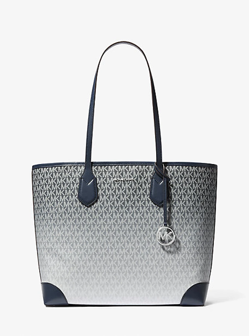 Eva Large Ombré Signature Logo Tote Bag