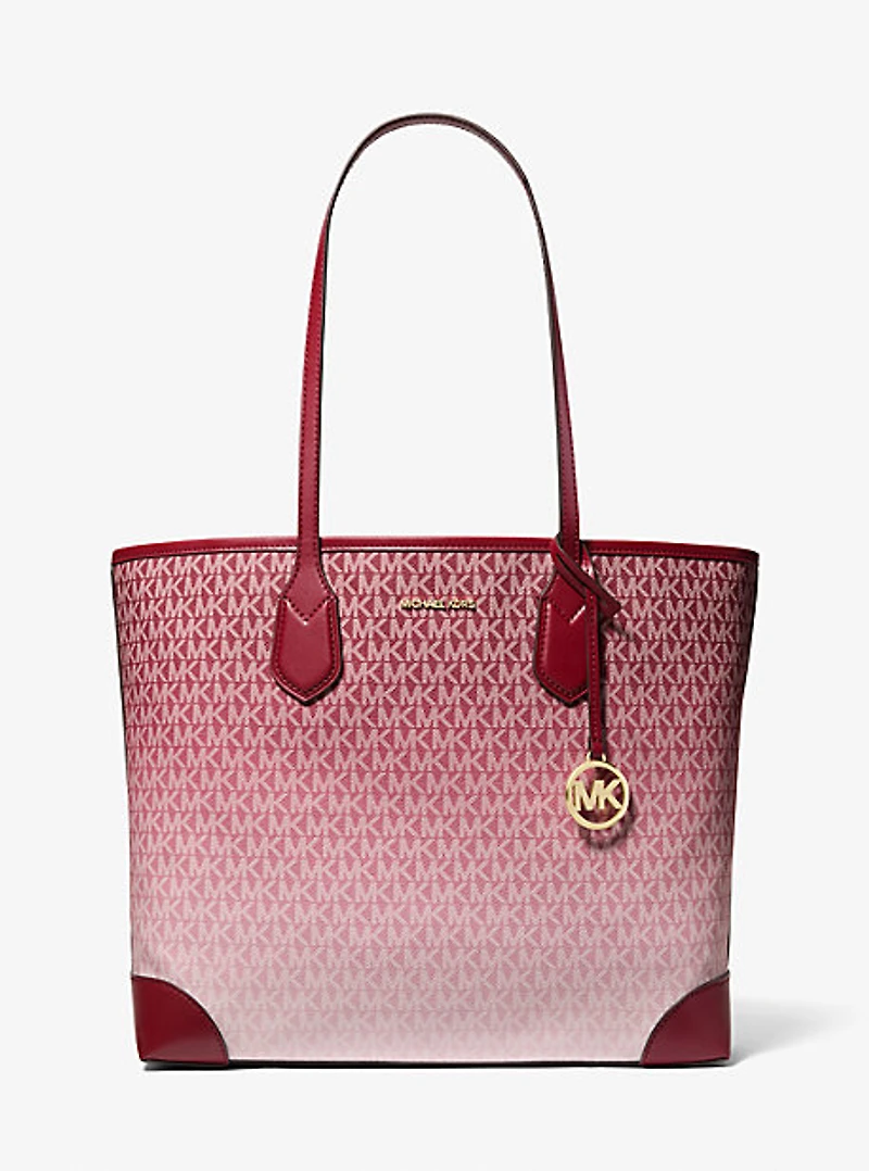 Eva Large Ombré Signature Logo Tote Bag