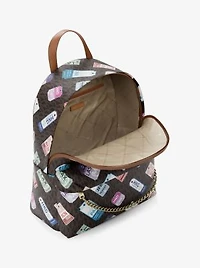 Slater Medium Printed Signature Logo Backpack