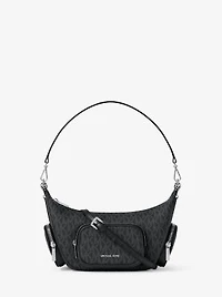 Merritt Small Signature Logo Convertible Shoulder Bag