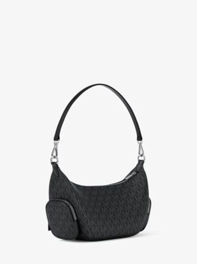 Merritt Small Signature Logo Convertible Shoulder Bag