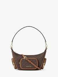 Merritt Small Signature Logo Convertible Shoulder Bag