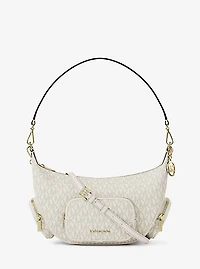 Merritt Medium Signature Logo Convertible Shoulder Bag