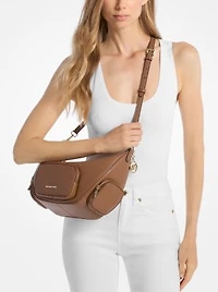 Merritt Medium Pebbled Leather Convertible Shoulder Bag