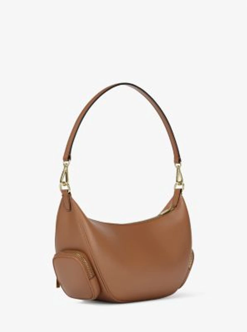 Merritt Medium Pebbled Leather Convertible Shoulder Bag
