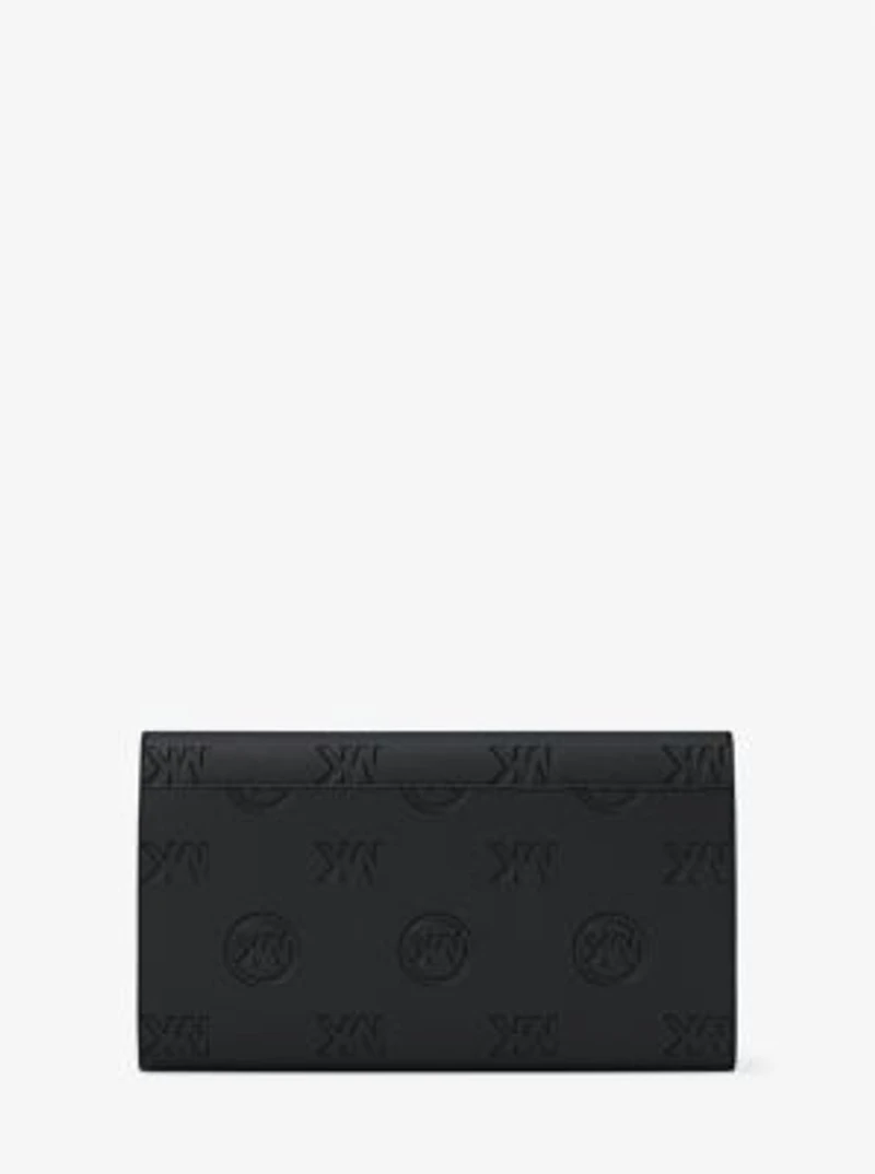 Carson Large Logo Debossed Wallet