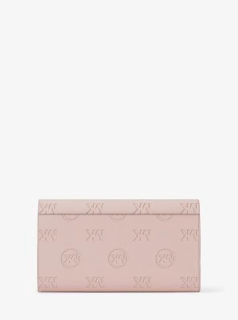 Carson Large Logo Debossed Wallet
