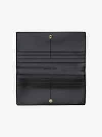 Carson Large Logo Debossed Snap Wallet