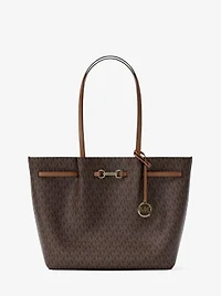Carson Large Signature Logo Tote Bag