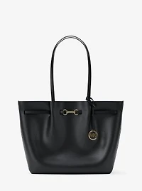 Carson Large Pebbled Leather Tote Bag